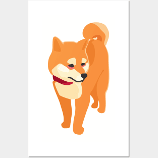 Shiba Inu #3 Posters and Art